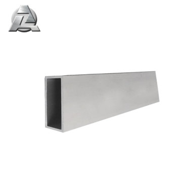 Novos produtos métricos 1 x 2 tubos retangulares de alumínio